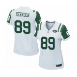 Women's Nike New York Jets #89 Chris Herndon Game White NFL Jersey