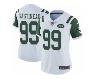 Women's Nike New York Jets #99 Mark Gastineau Vapor Untouchable Limited White NFL Jersey