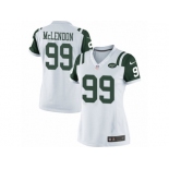 Women's Nike New York Jets #99 Steve McLendon Limited White NFL Jersey