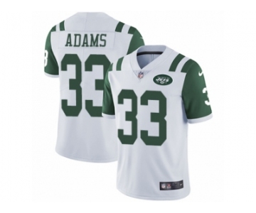 Youth Nike New York Jets #33 Jamal Adams Vapor Untouchable Limited White NFL Jersey