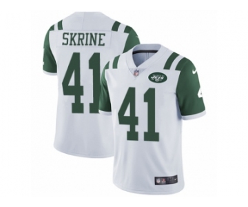 Youth Nike New York Jets #41 Buster Skrine Vapor Untouchable Limited White NFL Jersey