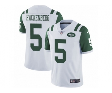 Youth Nike New York Jets #5 Christian Hackenberg Vapor Untouchable Limited White NFL Jersey