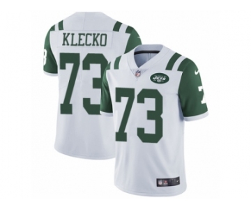 Youth Nike New York Jets #73 Joe Klecko Vapor Untouchable Limited White NFL Jersey