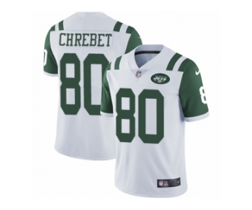 Youth Nike New York Jets #80 Wayne Chrebet Vapor Untouchable Limited White NFL Jersey