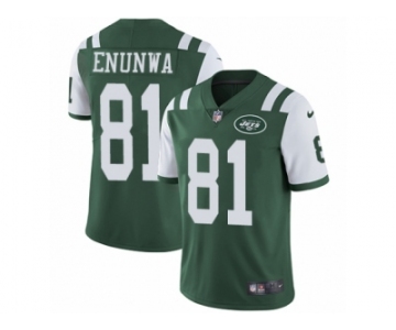 Youth Nike New York Jets #81 Quincy Enunwa Vapor Untouchable Limited Green Team Color NFL Jersey