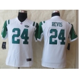 nike women jerseys new york jets #24 darrelle revis white[nike]