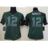 nike women nfl jerseys new york jets #12 joe namath green[Elite drift fashion]