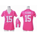 nike women nfl jerseys new york jets #15 tebow pink[draft him ii top]