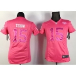 nike women nfl jerseys new york jets #15 tebow pink[nike]