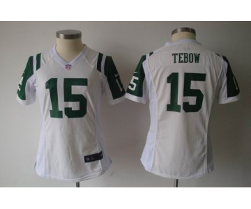 nike women nfl jerseys new york jets #15 tebow white[nike]