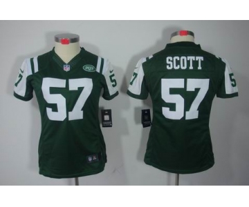 nike women nfl jerseys new york jets #57 scott green[nike limited]