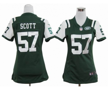 nike women nfl jerseys new york jets #57 scott green[nike]