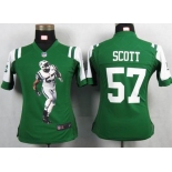 nike women nfl jerseys new york jets #57 scott green[portrait fashion]