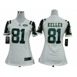 nike women nfl jerseys new york jets #81 keller white[nike]