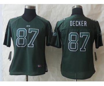 nike women nfl jerseys new york jets #87 decker green[Elite drift fashion][decker]