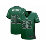 nike women nfl jerseys new york jets #92 leonard williams green[Elite drift fashion]