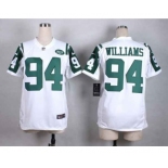 nike women nfl jerseys new york jets #94 williams white[nike]