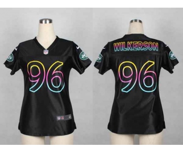 nike women nfl jerseys new york jets #96 wilkerson black[nike fashion]