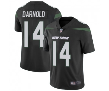 Youth New York Jets #14 Sam Darnold Black Alternate Vapor Untouchable Limited Player Football Jersey