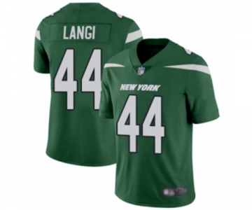 Youth New York Jets #44 Harvey Langi Green Team Color Vapor Untouchable Limited Player Football Jersey