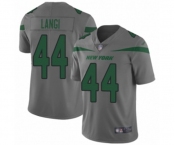 Youth New York Jets #44 Harvey Langi Limited Gray Inverted Legend Football Jersey