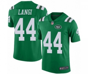 Youth New York Jets #44 Harvey Langi Limited Green Rush Vapor Untouchable Football Jersey