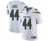 Youth New York Jets #44 Harvey Langi White Vapor Untouchable Limited Player Football Jersey