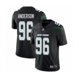 Youth New York Jets #96 Henry Anderson Black Alternate Vapor Untouchable Limited Player Football Jersey