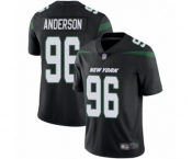 Youth New York Jets #96 Henry Anderson Black Alternate Vapor Untouchable Limited Player Football Jersey