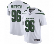 Youth New York Jets #96 Henry Anderson White Vapor Untouchable Limited Player Football Jersey