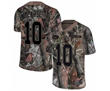 Youth Nike New York Jets #10 Jermaine Kearse Limited Camo Rush Realtree NFL Jersey