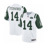 Youth Nike New York Jets #14 Ryan Fitzpatrick White NFL Jersey