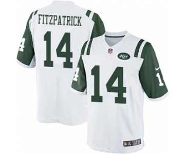 Youth Nike New York Jets #14 Ryan Fitzpatrick White NFL Jersey