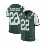 Youth Nike New York Jets #22 Trumaine Johnson Green Team Color Vapor Untouchable Elite Player NFL Jersey