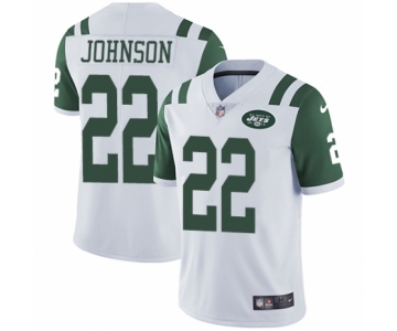 Youth Nike New York Jets #22 Trumaine Johnson White Vapor Untouchable Elite Player NFL Jersey