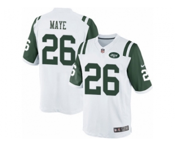 Youth Nike New York Jets #26 Marcus Maye Limited White NFL Jersey