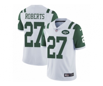 Youth Nike New York Jets #27 Darryl Roberts White Vapor Untouchable Limited Player NFL Jersey