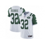 Youth Nike New York Jets #32 Juston Burris White Vapor Untouchable Limited Player NFL Jersey