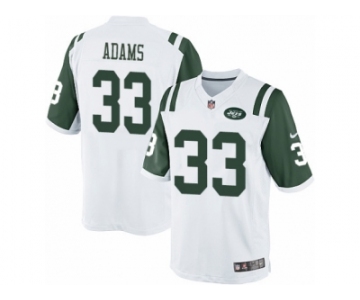 Youth Nike New York Jets #33 Jamal Adams Limited White NFL Jersey