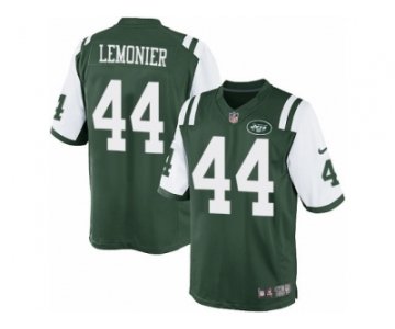 Youth Nike New York Jets #44 Corey Lemonier Limited Green Team Color NFL Jersey