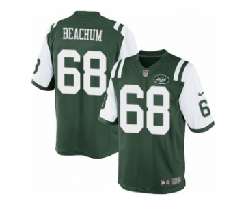 Youth Nike New York Jets #68 Kelvin Beachum Limited Green Team Color NFL Jersey