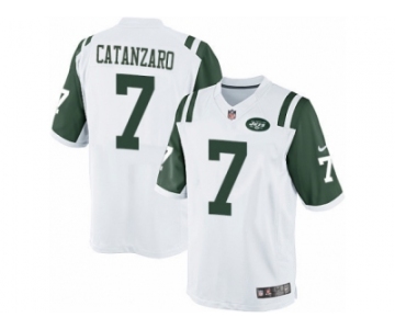 Youth Nike New York Jets #7 Chandler Catanzaro Limited White NFL Jersey