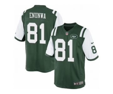 Youth Nike New York Jets #81 Quincy Enunwa Limited Green Team Color NFL Jersey