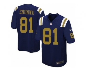 Youth Nike New York Jets #81 Quincy Enunwa Limited Navy Blue Alternate NFL Jersey