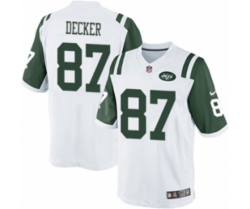 Youth Nike New York Jets #87 Eric Decker White NFL Jersey