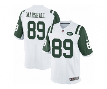 Youth Nike New York Jets #89 Jalin Marshall Limited White NFL Jersey