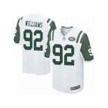 Youth Nike New York Jets #92 Leonard Williams white Jerseys