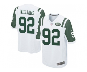 Youth Nike New York Jets #92 Leonard Williams white Jerseys