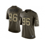 Youth Nike New York Jets #96 Muhammad Wilkerson Green Salute to Service Jerseys