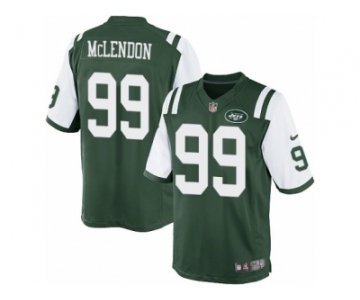 Youth Nike New York Jets #99 Steve McLendon Limited Green Team Color NFL Jersey